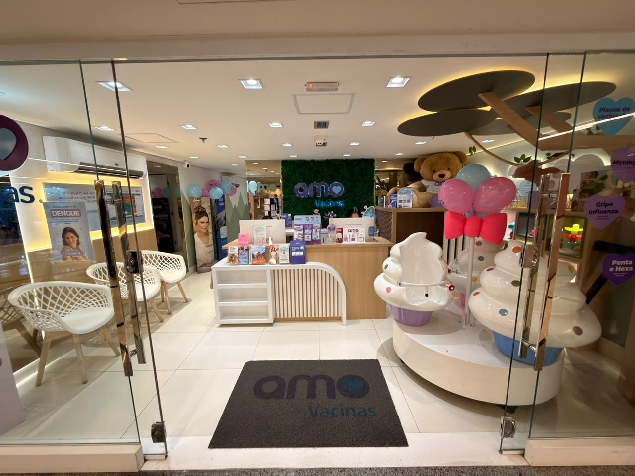 Fachada da loja no Shopping Eldorado
